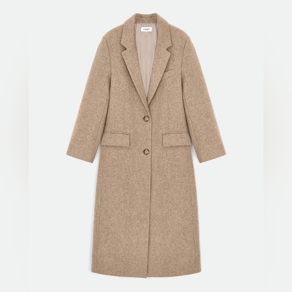 WOOLLEN SINGLE-BREAST COAT GIGI - Picture 1 of 10